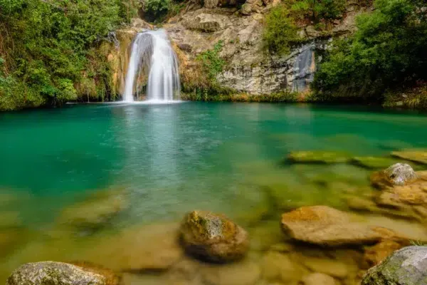 Imagen de Las pozas y saltos del Gorg Blau de Sant Aniol d&#8217;Aguja (Girona)