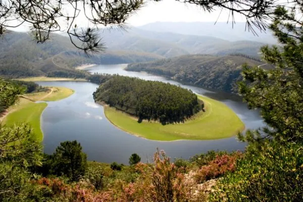 Imagen de Meandro de Melero, naturaleza espectacular entre Salamanca y Cáceres