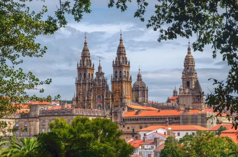 Imagen de El selfie tallado en piedra en la catedral de Santiago de Compostela