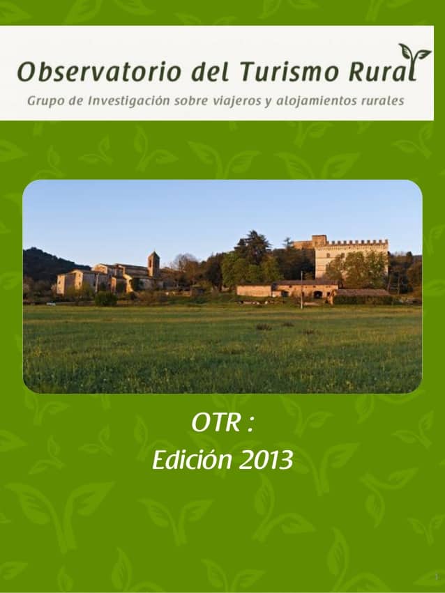 El turismo rural en la Comunidad Valenciana