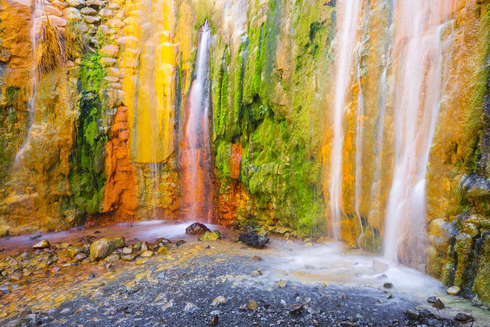 Cascada de colores