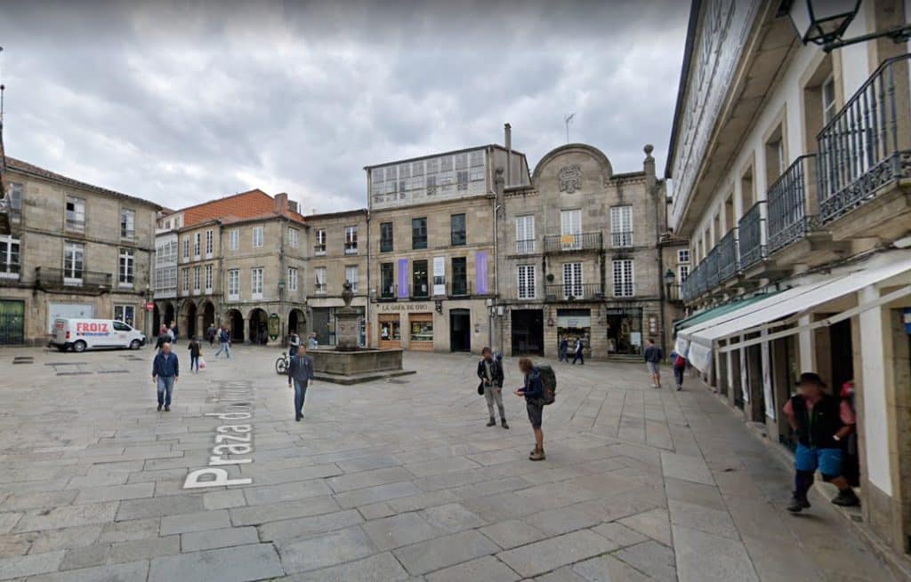 plaza do toural Santiago