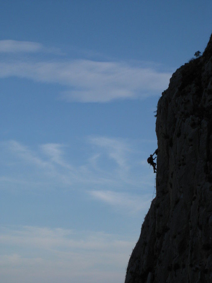 Ferrata del Ponoig. Fuente: ##http://www.flickr.com/photos/miquelsi/2840100905/in/photolist-5jYg3Z##miquelsi##