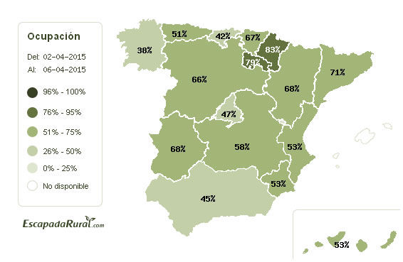 Mapa de Ocupación Semana Santa