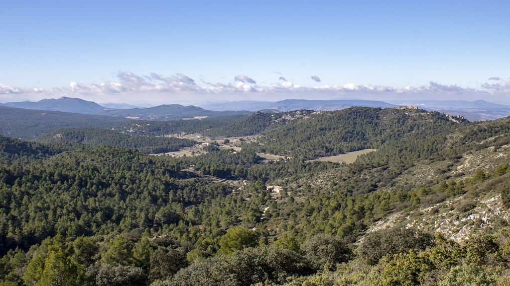 Parque Natural de la Sierra de Mariola, Alicante.