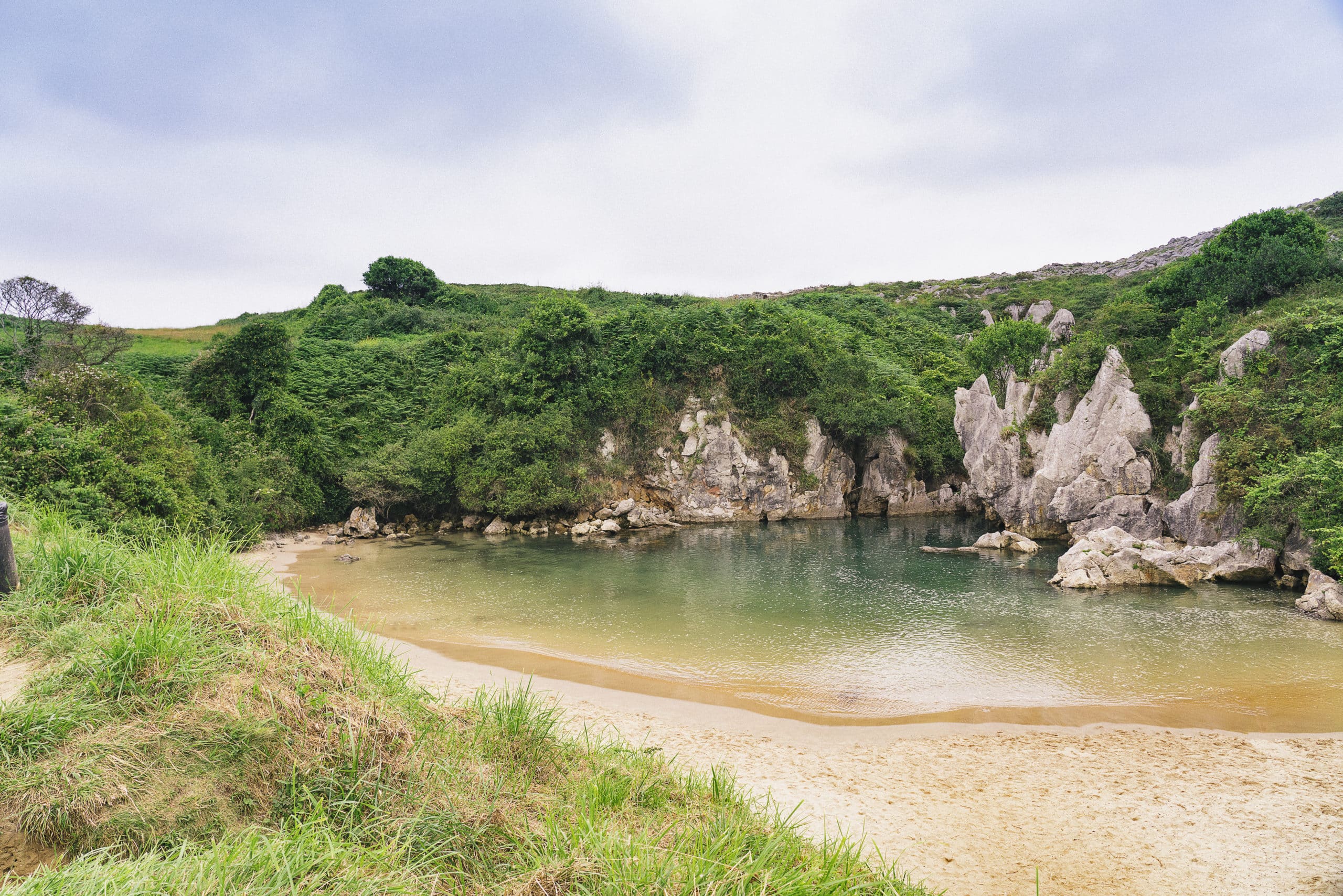 Gulpiyuri, en Asturias. Por Dartagnan1980