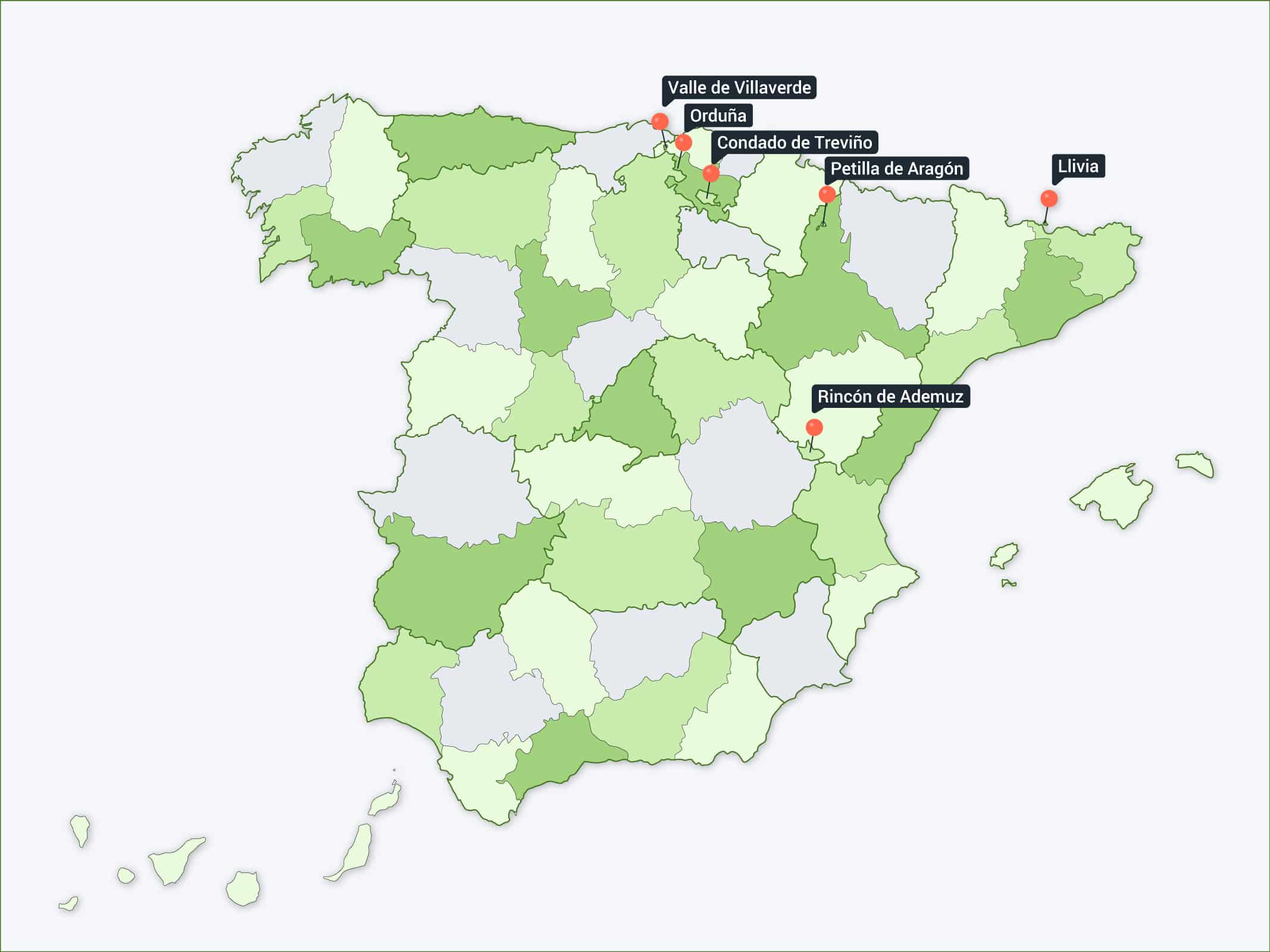 enclaves de España