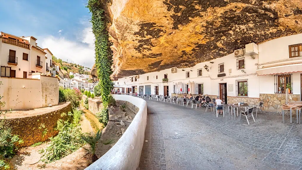 En Setenil de las Bodegas podemos encontrar una buena oferta gastronómica.