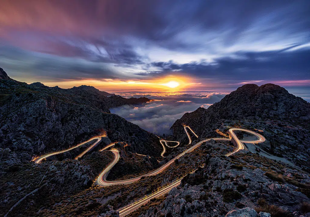 Carreteras con vistas: Sa Calobra, Mallorca