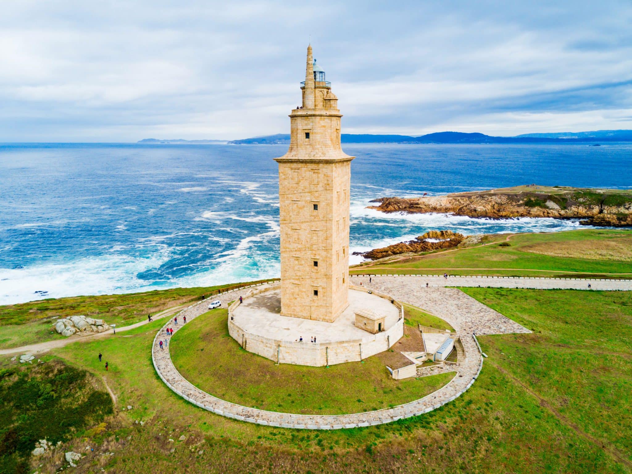 Torre de Hércules, La Coruña. Por saiko3p