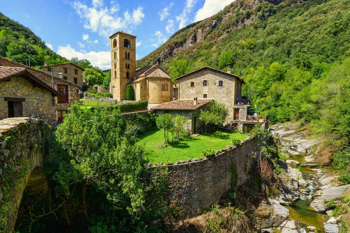 Beget, en Girona, Cataluña.