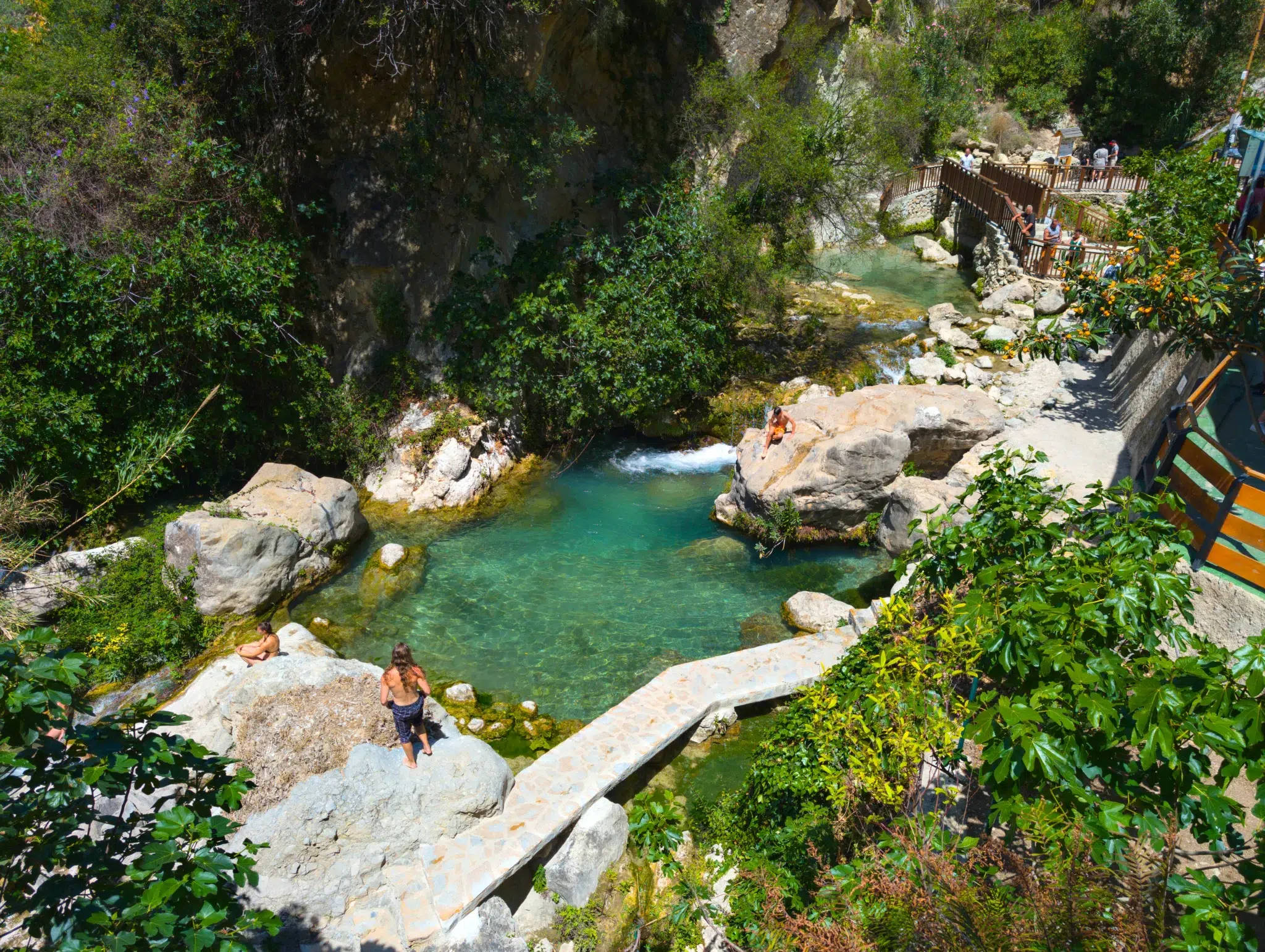 Fuentes del Algar, en Alicante. Por Comofoto