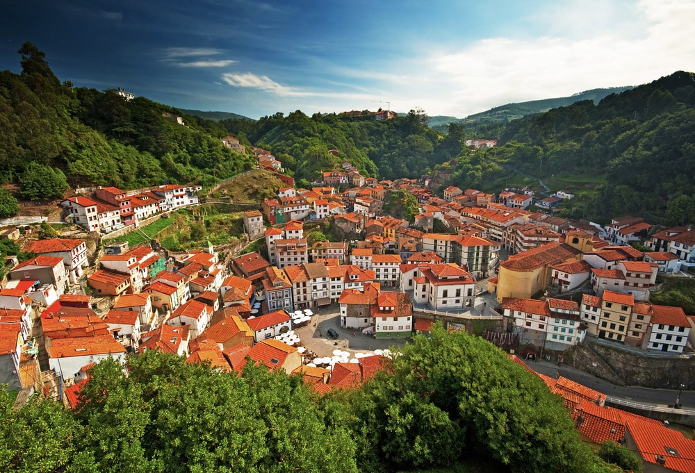 Cudillero, en Asturias.