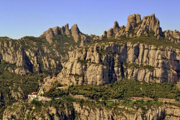 Montaña de Montserrat, en Barcelona. Por Angela Llop