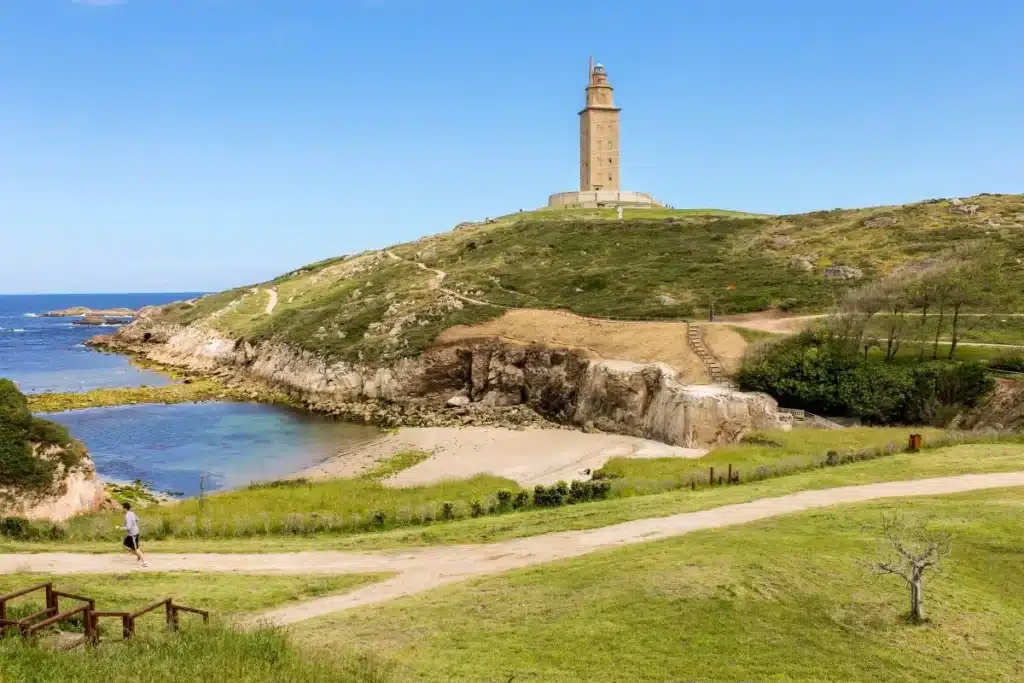 Torre de Hércules, La Coruña. Por J. Ossorio Castillo
