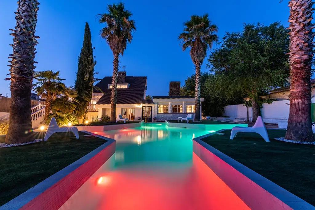Piscinas increíbles: casa rural Villa Gloria, en Villaluenga de la Sagra (Toledo).