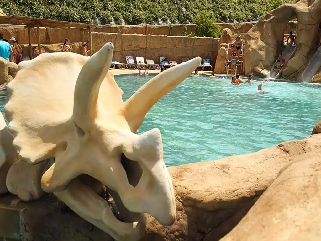 La playa cretácica, una de las atracciones de El Barranco Perdido, en Enciso (La Rioja).