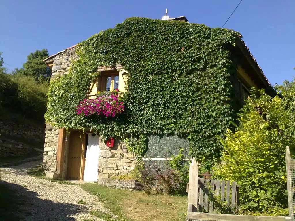 5 casas rurales envueltas en hiedra