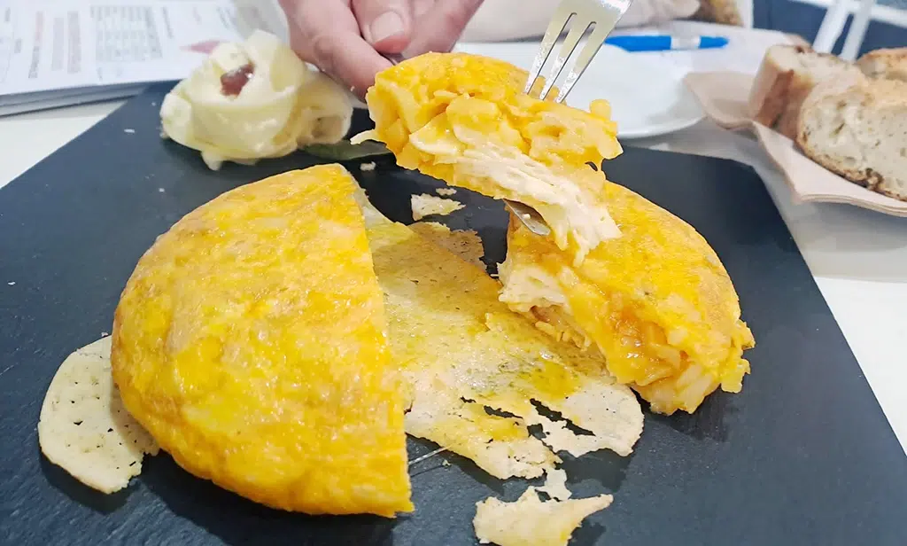 La mejor tortilla de patata de España está en La Coruña