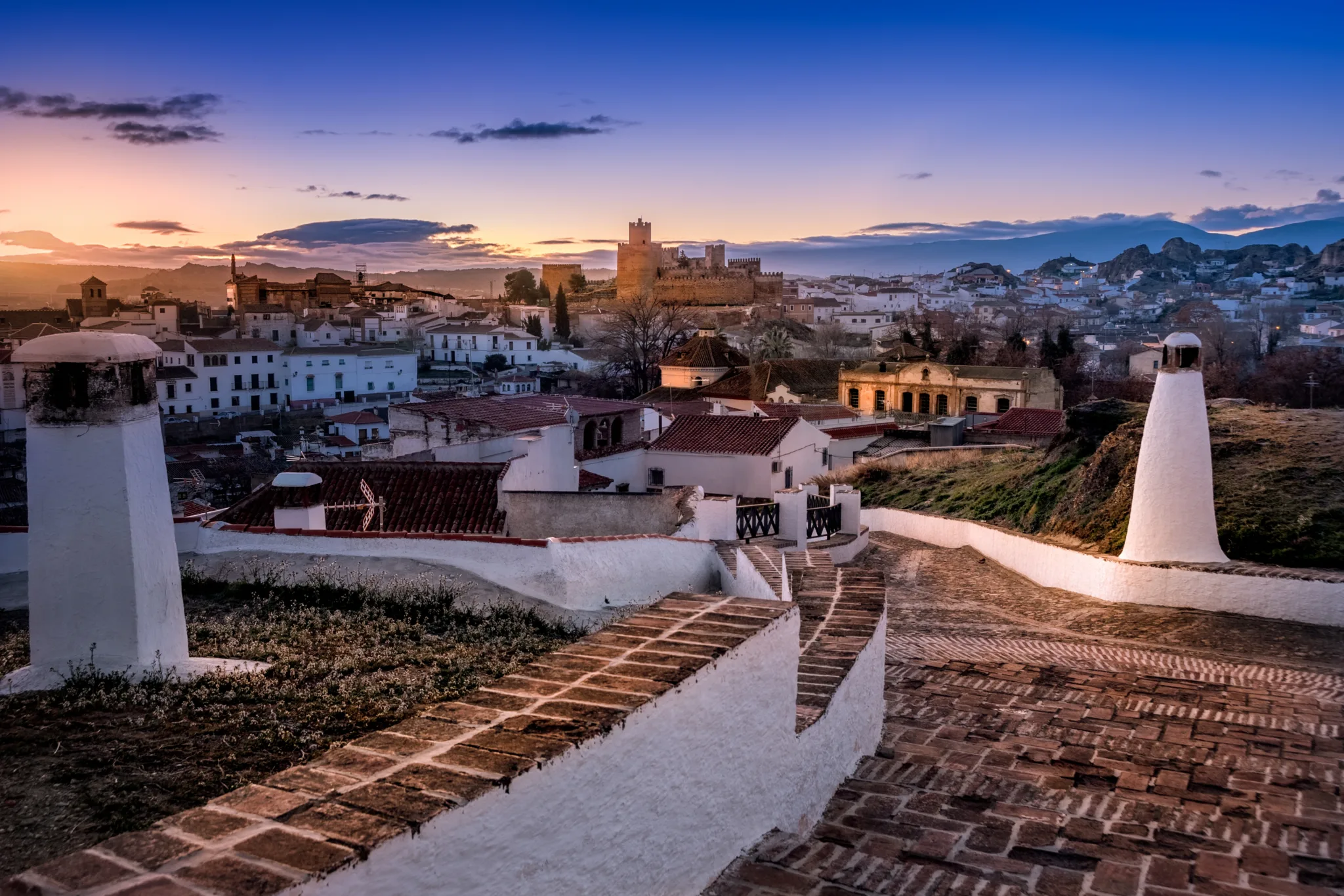 El pueblo troglodita de Granada que no necesita aire acondicionado