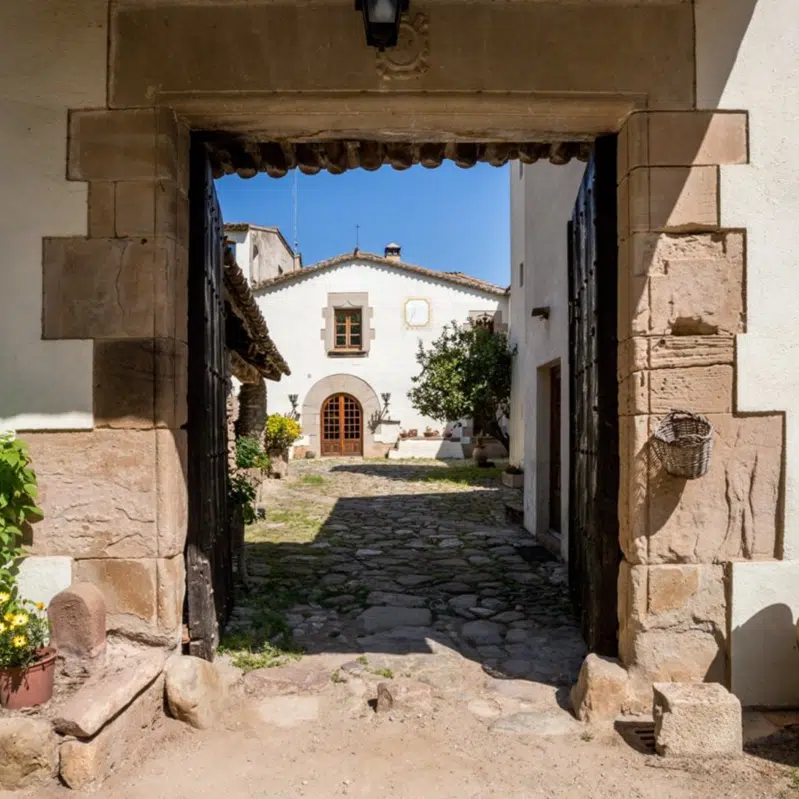 casa rural Can-Burgues. Por Xavier-Solanas. Valles Oriental
